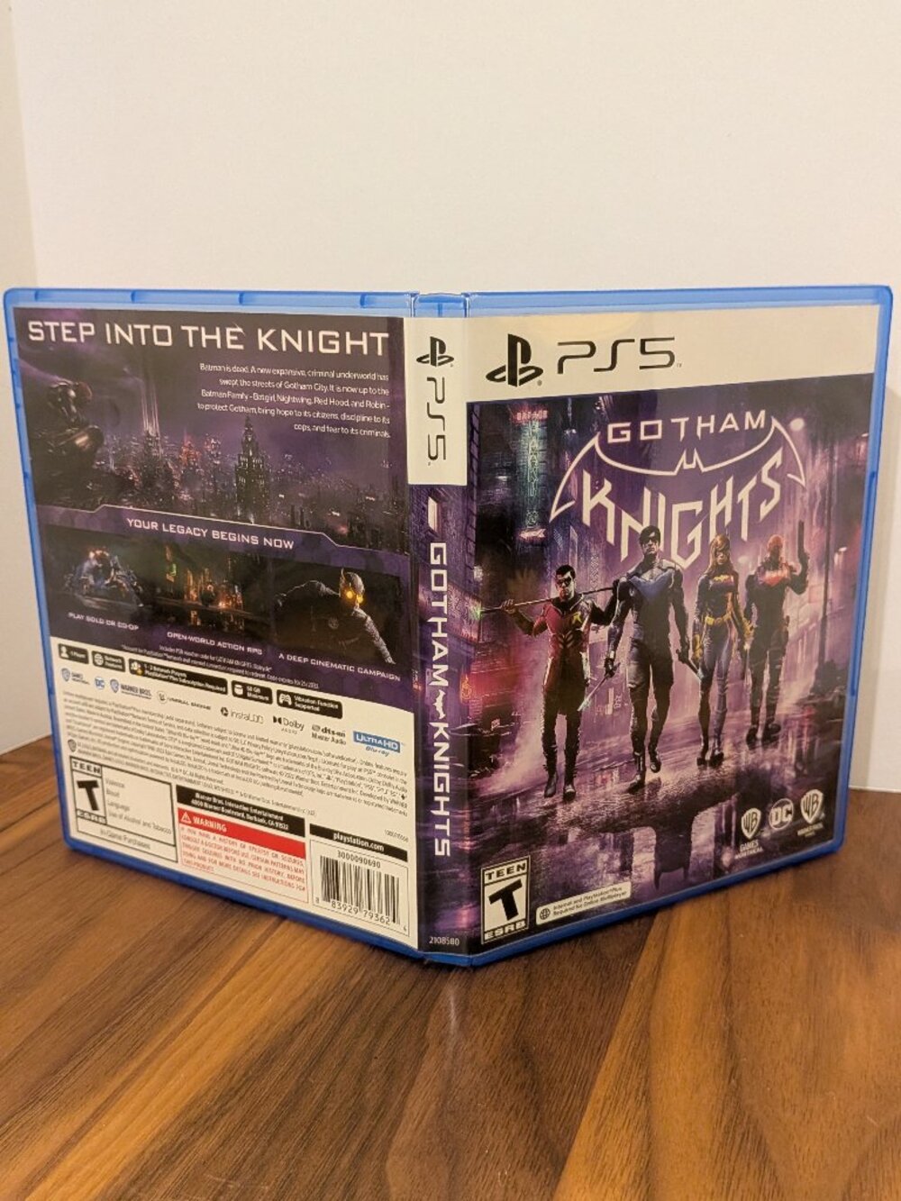 Gotham Knights Sony PlayStation 5 PS5 NTSC-U/C T Teen 2022 Batman